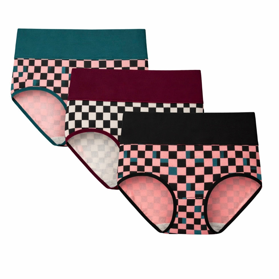 She Define EverydayCurve™ 3-Pack High Waist Briefs